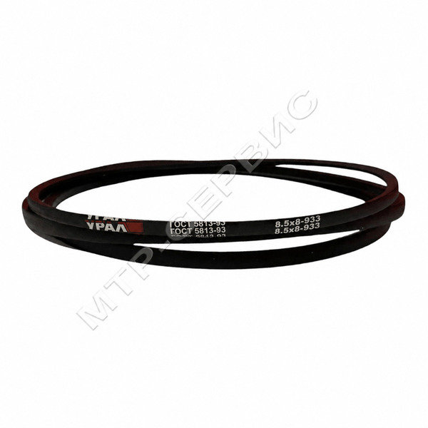 Ремень вентиляторный "УРАЛ" 8,5*8*933 Ремень вентиляторный "УРАЛ" 8,5*8*933